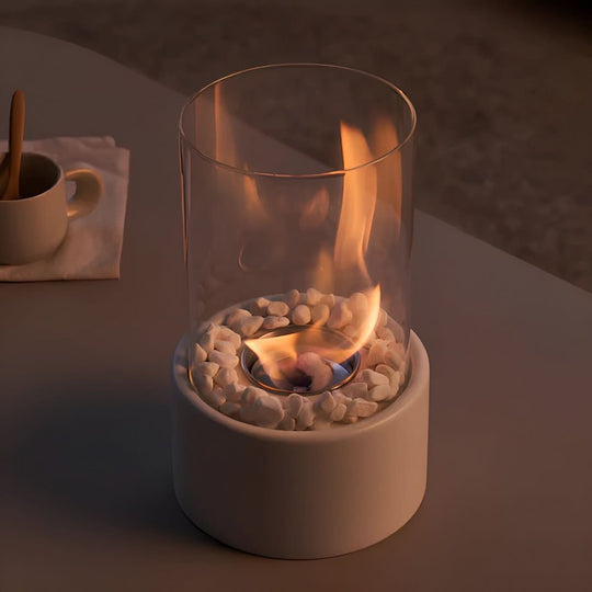 Cheminée de Table Moderne pour Intérieur et Extérieur 4