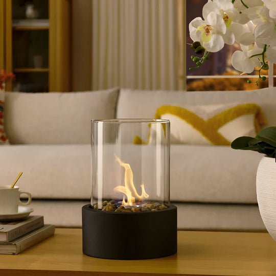 Cheminée de Table Moderne pour Intérieur et Extérieur 5