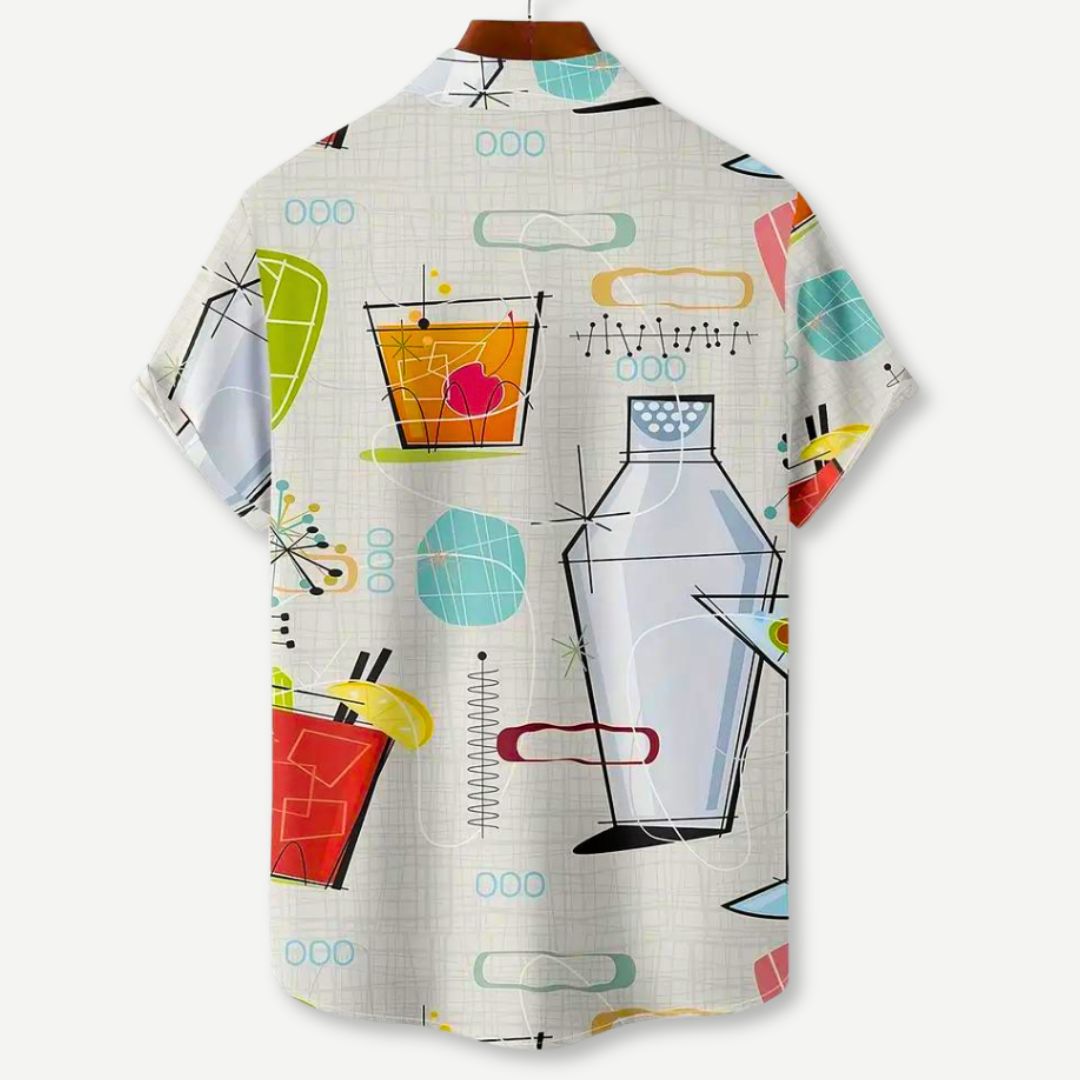 Chemise Décontractée Happy Hour en Tissu Léger 1