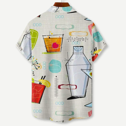 Chemise Décontractée Happy Hour en Tissu Léger 1