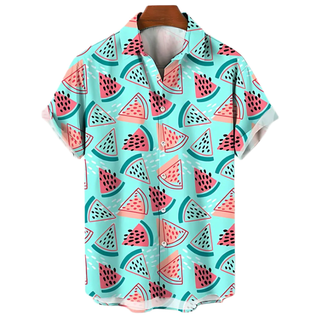 Chemise Décontractée Imprimée Melon 0