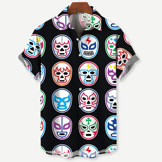Chemise Décontractée Luchador Ensemble #2 1