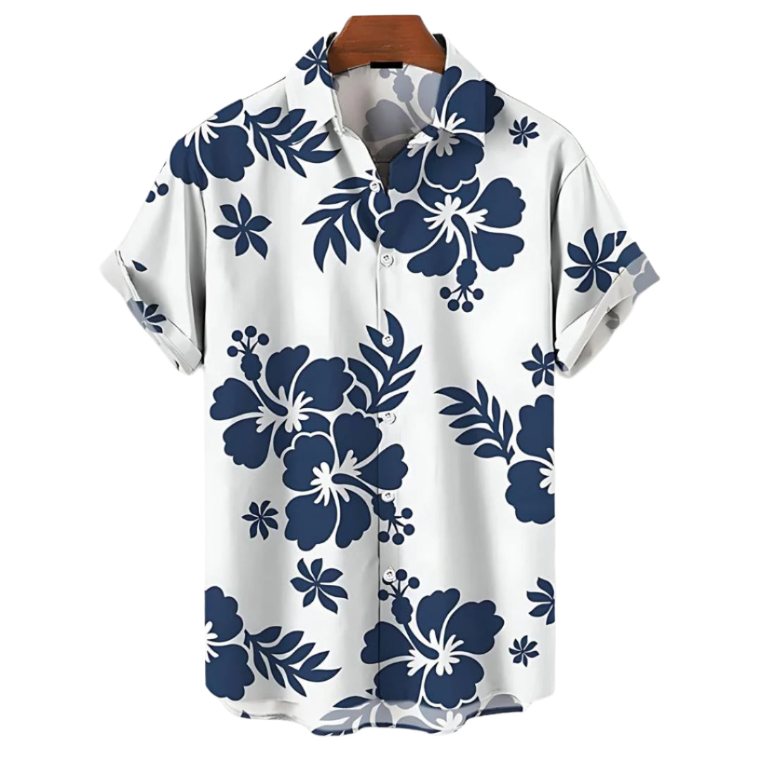 Chemise Décontractée à Imprimé Floral 0