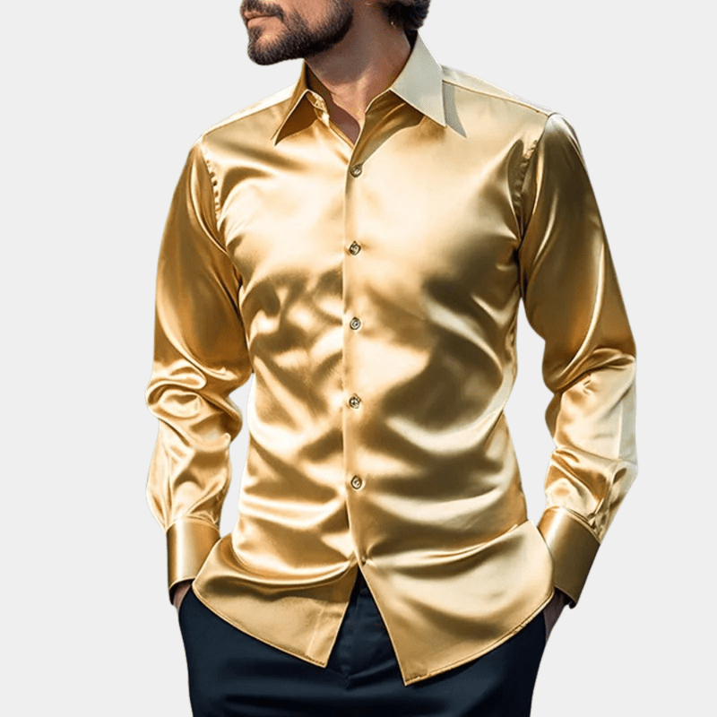Chemise Homme Business Coupe Moderne en Coton Automne Hiver 4