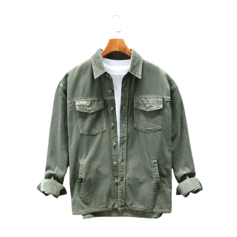 Chemise Homme Classique en Cordon Polyvalente 2