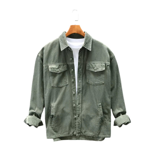 Chemise Homme Classique en Cordon Polyvalente 2