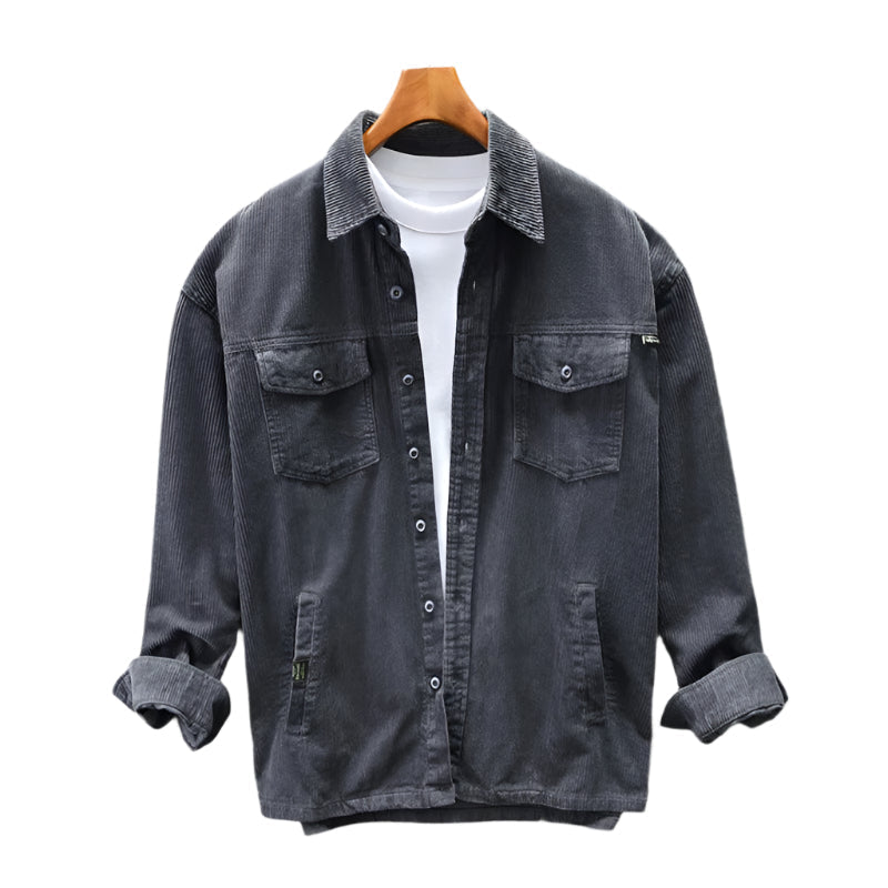 Chemise Homme Classique en Cordon Polyvalente 3