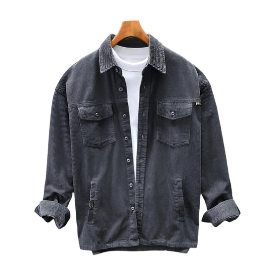 Chemise Homme Classique en Cordon Polyvalente 3