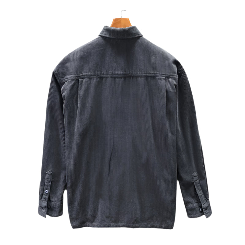 Chemise Homme Classique en Cordon Polyvalente 4