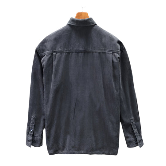 Chemise Homme Classique en Cordon Polyvalente 4