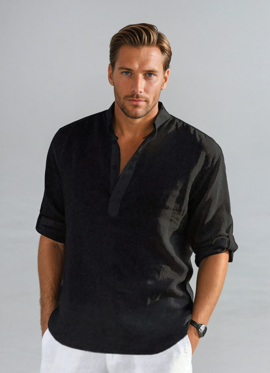 Chemise Homme Décontractée Respirante Style Polyvalent 1