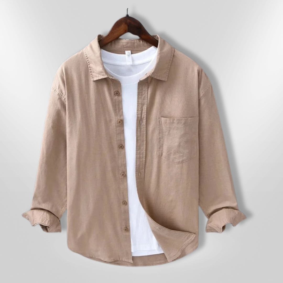 Chemise Homme Décontractée Tissu Léger Respirant 4