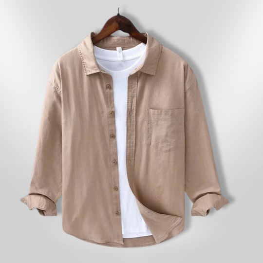 Chemise Homme Décontractée Tissu Léger Respirant 4