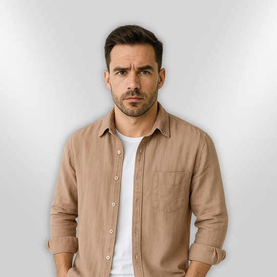 Chemise Homme Décontractée Tissu Léger Respirant 5