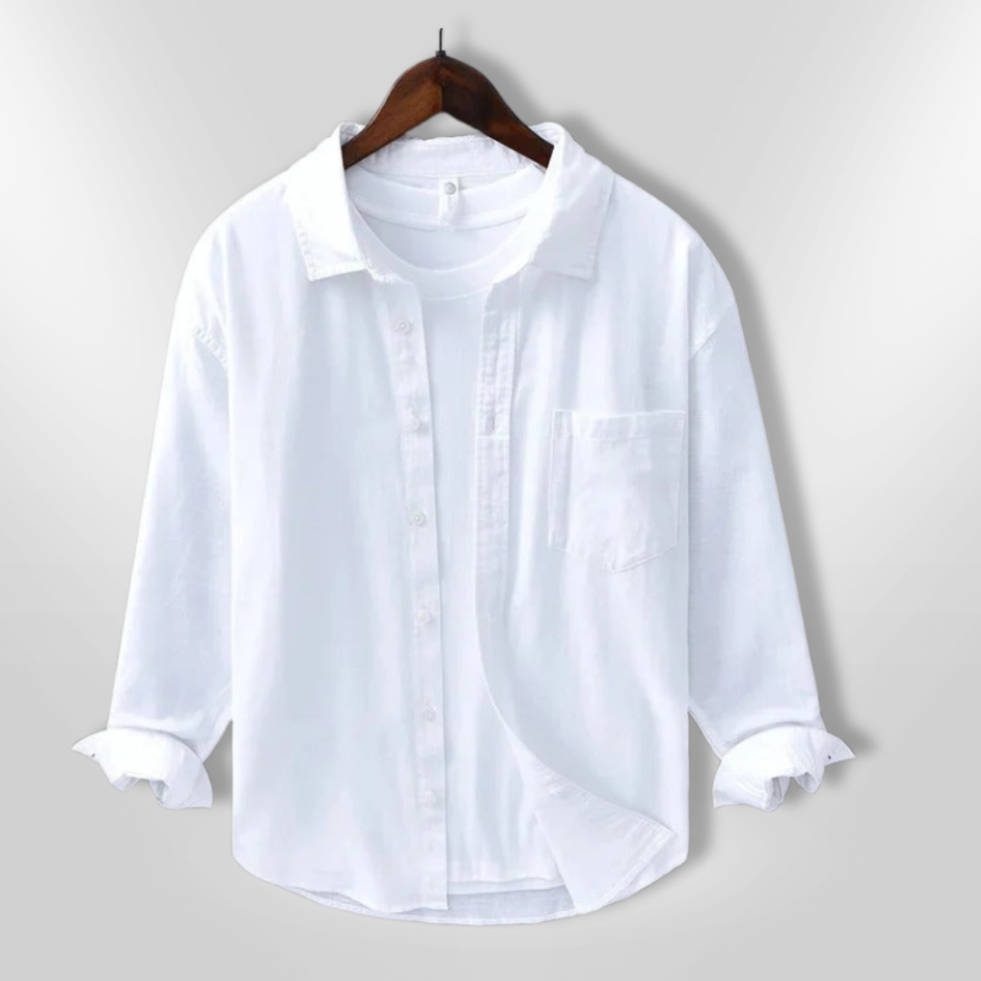 Chemise Homme Décontractée Tissu Léger Respirant 6