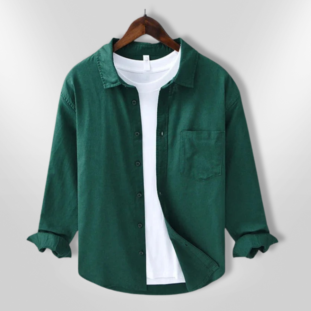 Chemise Homme Décontractée Tissu Léger Respirant 8