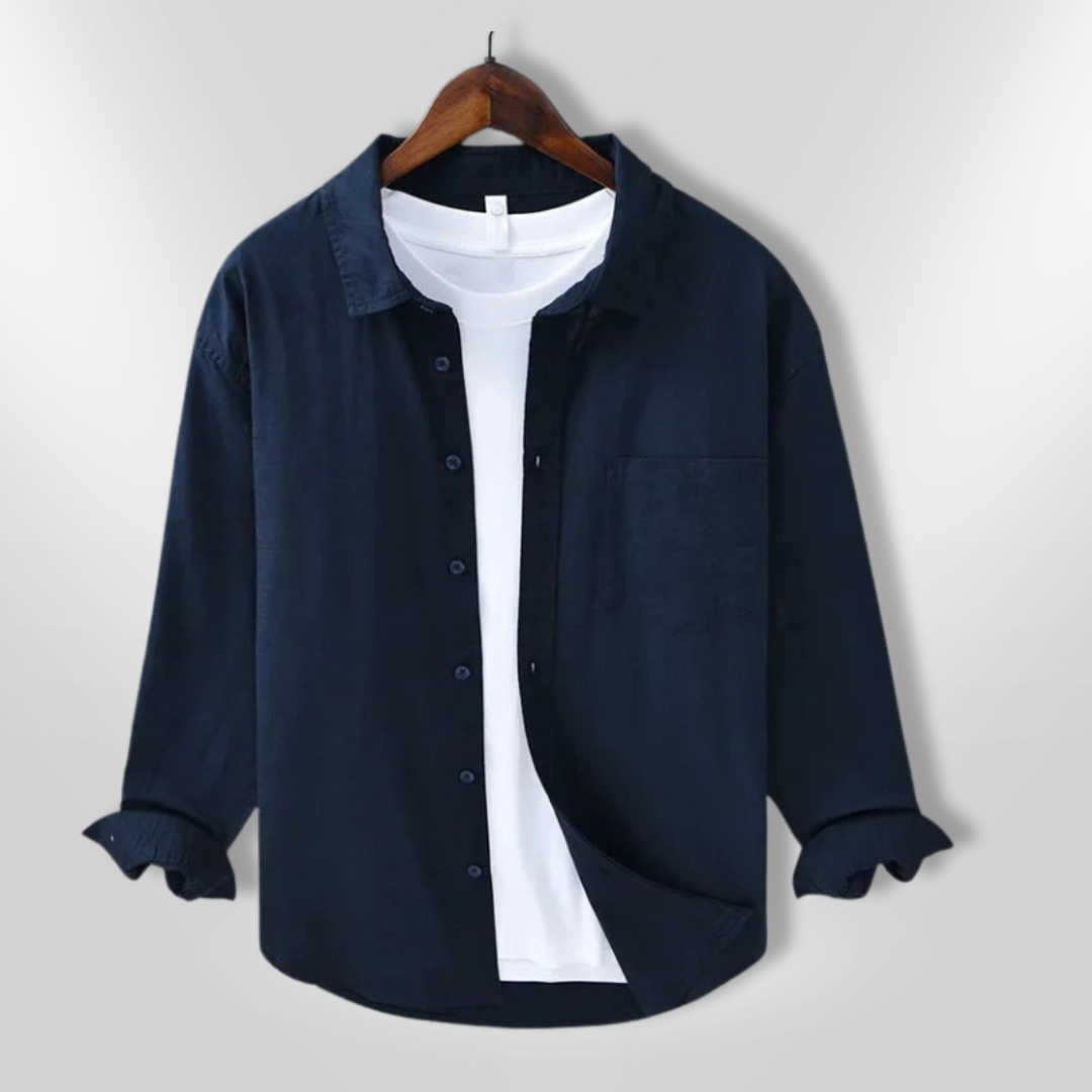 Chemise Homme Décontractée Tissu Léger Respirant 9