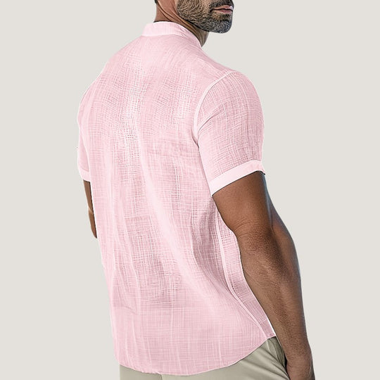 Chemise Homme Décontractée en Rayonne Respirante 3