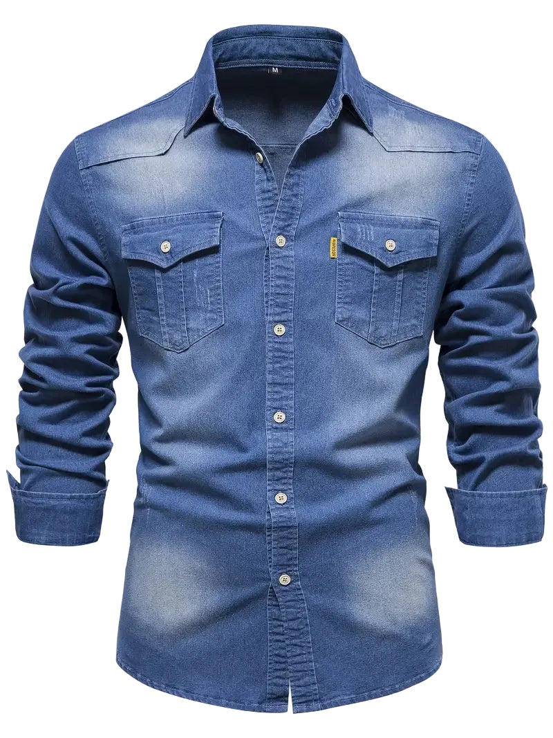 Chemise Homme Denim Printemps 2025 0
