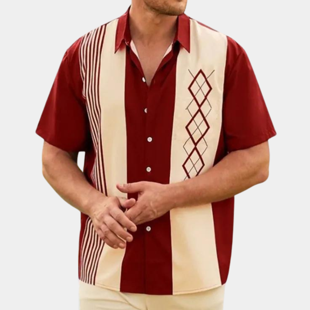 Chemise Homme Manche Courte Classique Polyvalente 1