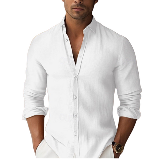 Chemise Homme Manche Courte Décontractée Été 0
