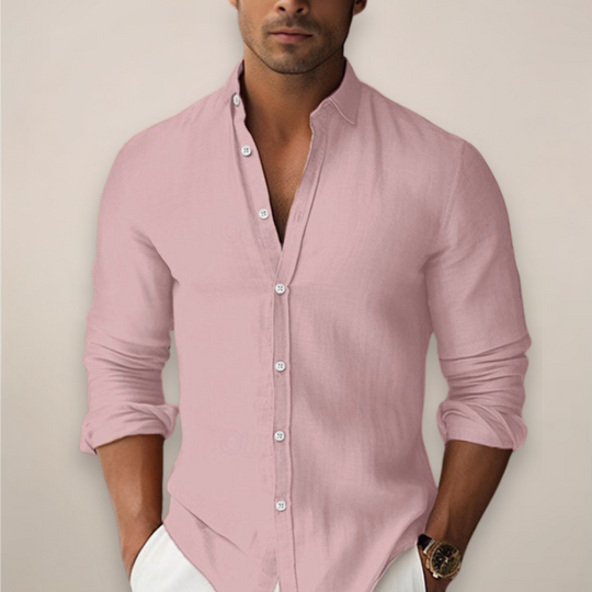 Chemise Homme Manche Courte Décontractée Été 4