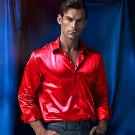 Chemise Homme Manches Longues Professionnelle Col à Revers 3