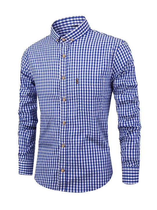 Chemise Homme à Carreaux Moderne 0