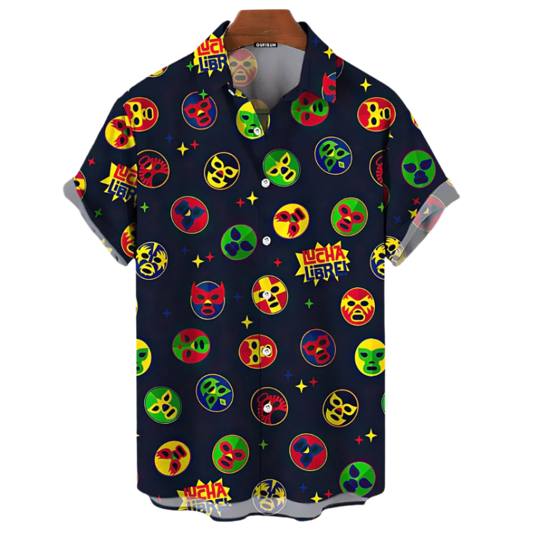 Chemise Lucha Power Décontractée en Tissu Léger 0