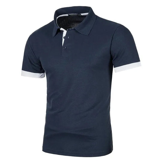 Chemise Polo Homme à Manches Courtes Style Décontracté 10