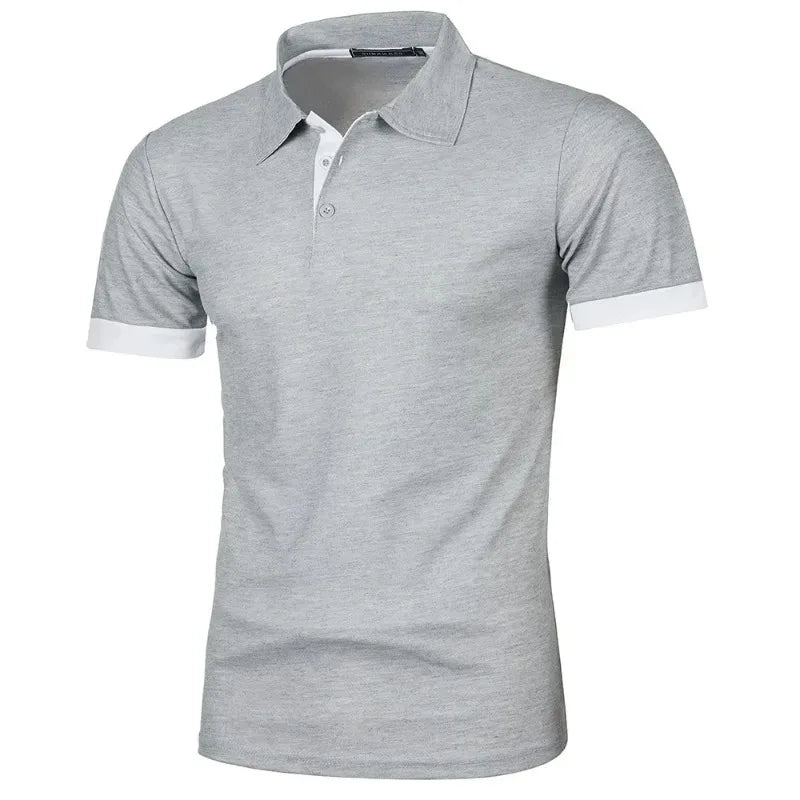 Chemise Polo Homme à Manches Courtes Style Décontracté 11