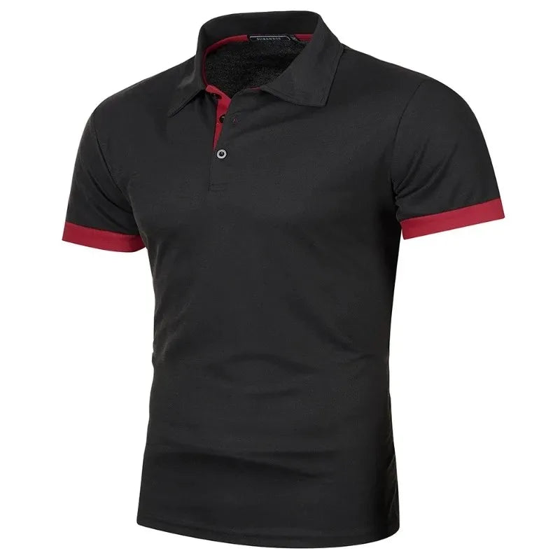 Chemise Polo Homme à Manches Courtes Style Décontracté 8