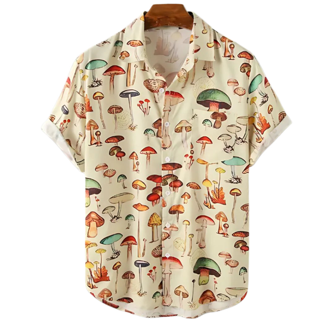 Chemise à Boutons en Tissu Léger pour Homme 0