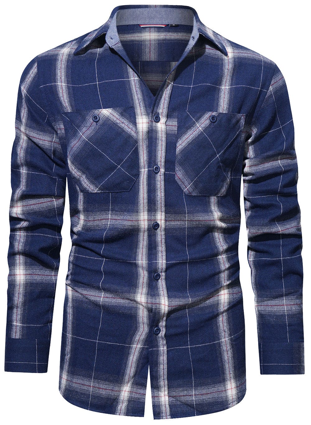 Chemise à Carreaux pour Homme en Flanelle 2