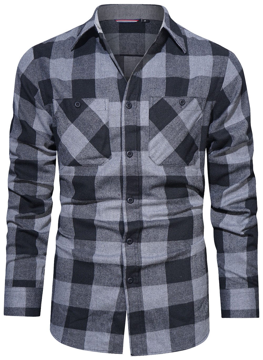 Chemise à Carreaux pour Homme en Flanelle 5