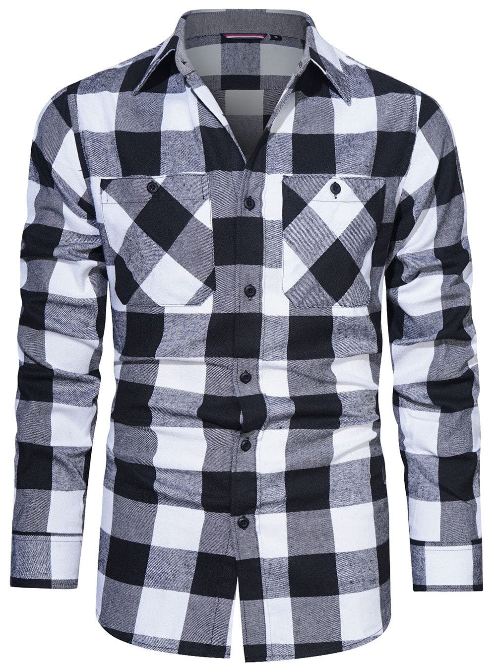 Chemise à Carreaux pour Homme en Flanelle 6