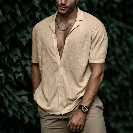 Chemise d'été à manches courtes pour homme 1