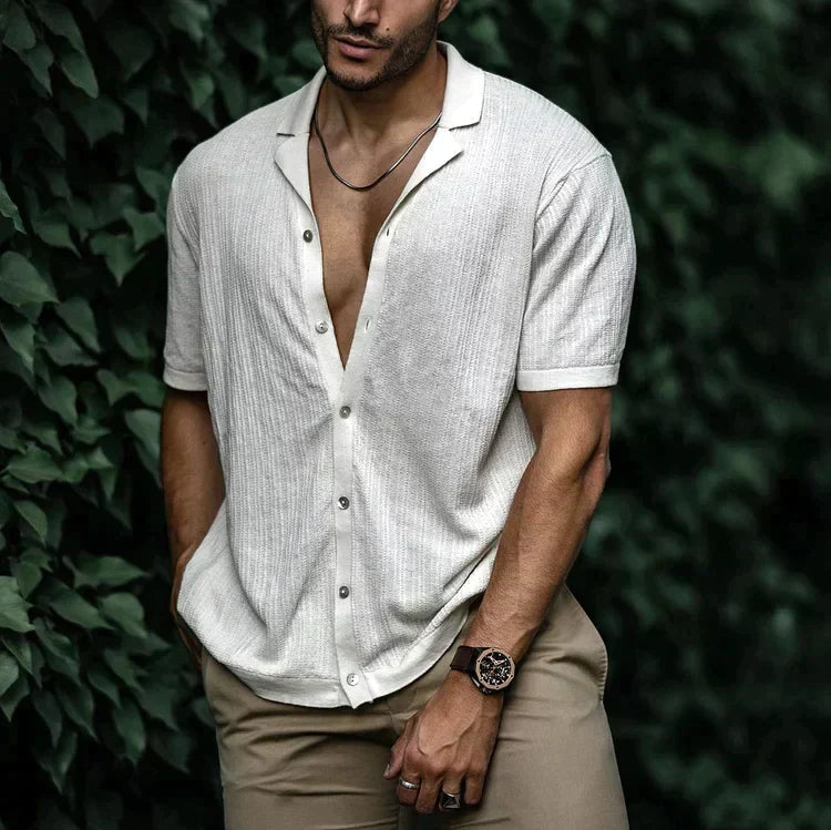 Chemise d'été à manches courtes pour homme 2