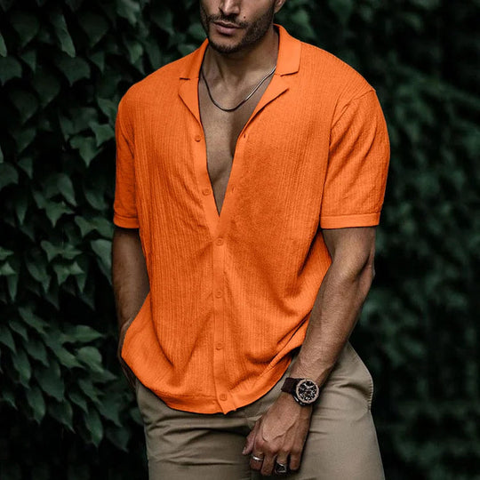 Chemise d'été à manches courtes pour homme 4