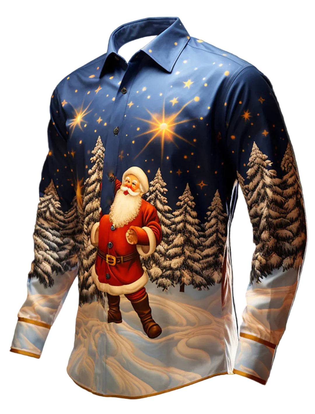 Chemise de Noël pour Homme Style Moderne 0
