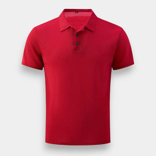 Chemise de golf homme à manches courtes en nylon respirant 2