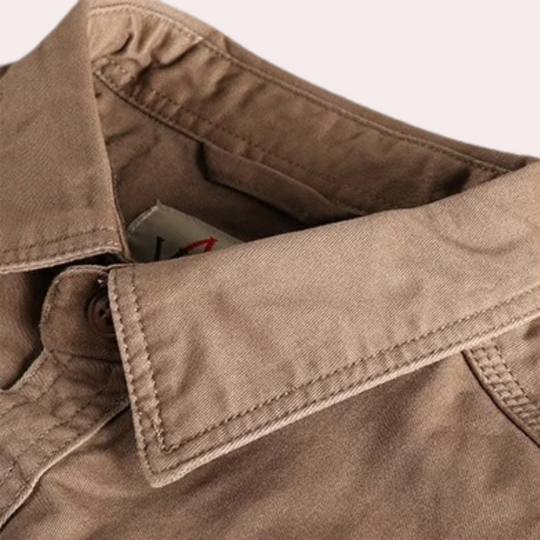 Chemise décontractée à manches longues pour homme 4