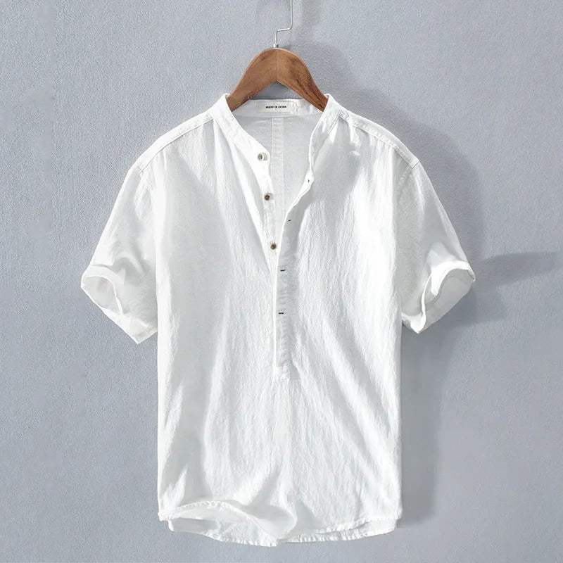 Chemise en Lin Premium pour Homme Style Décontracté 2
