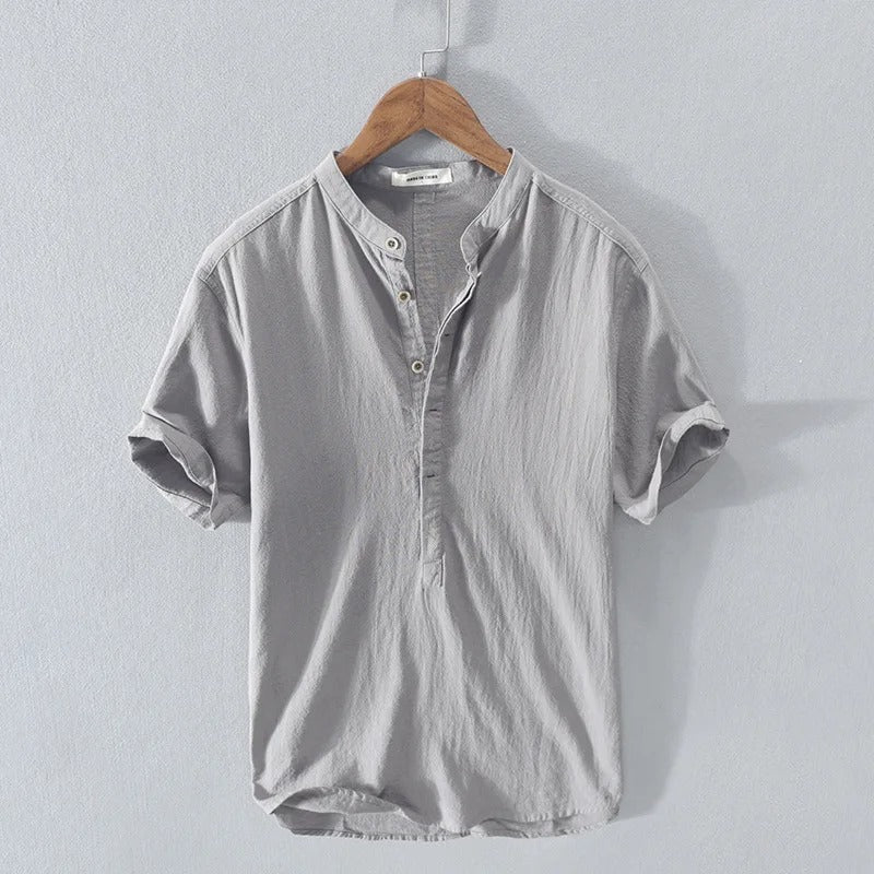 Chemise en Lin Premium pour Homme Style Décontracté 3
