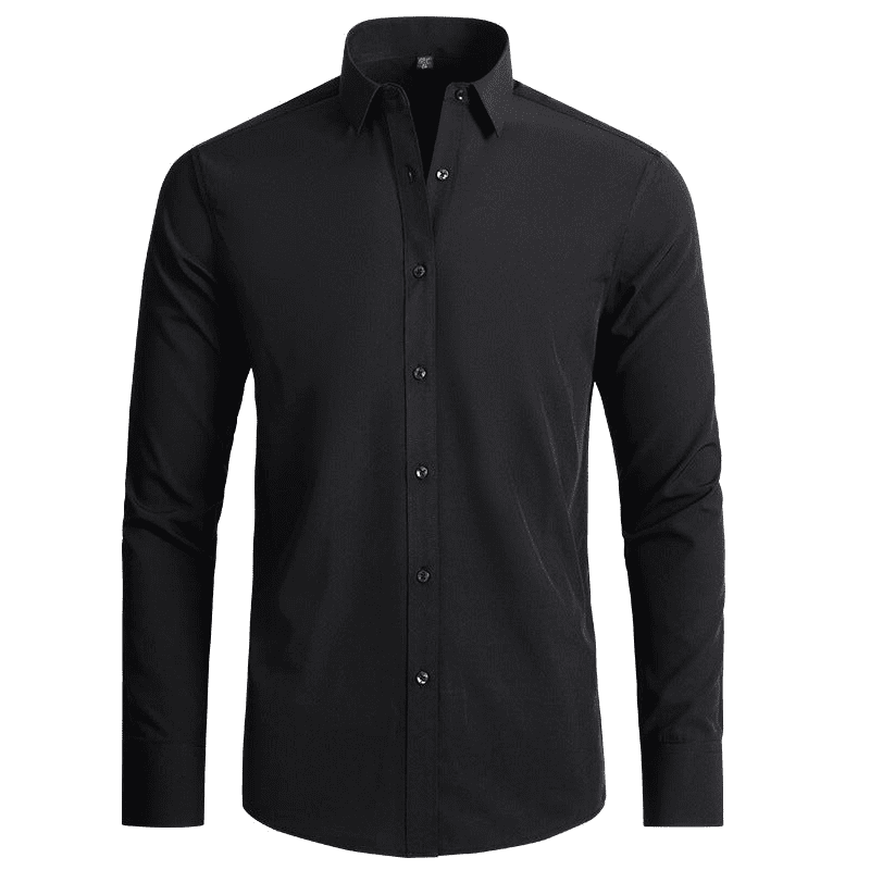 Chemise pour Homme Moderne Ajustée en Tissu Stretch 4