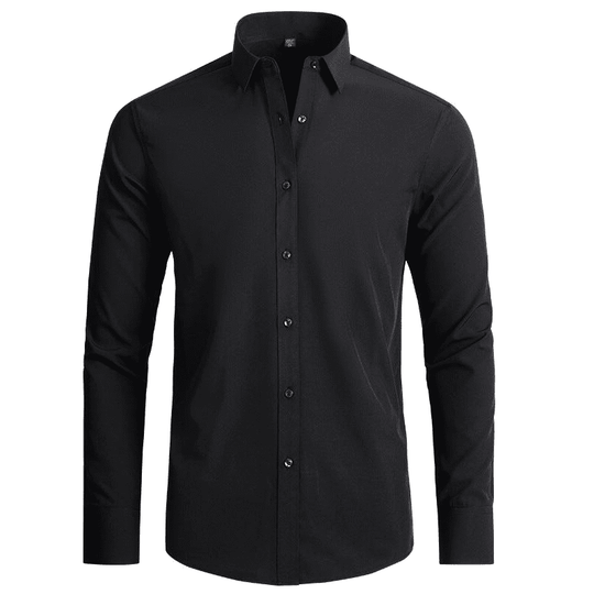 Chemise pour Homme Moderne Ajustée en Tissu Stretch 4