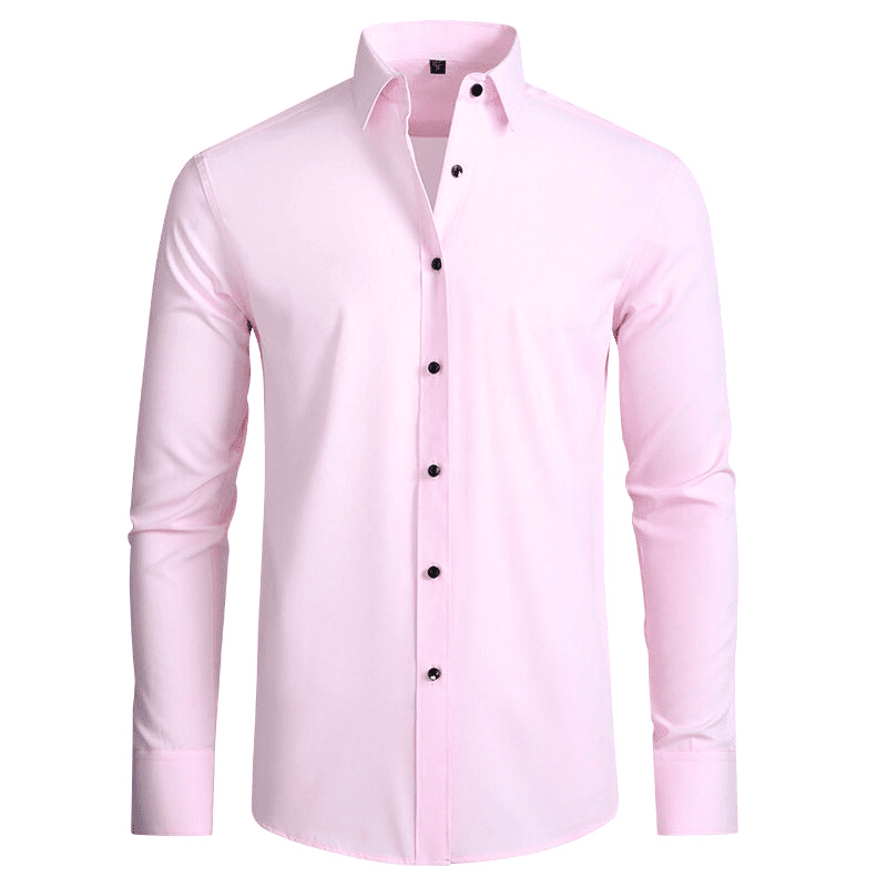 Chemise pour Homme Moderne Ajustée en Tissu Stretch 8