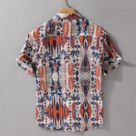 Chemise pour Homme Portofino en Coton et Lin 1