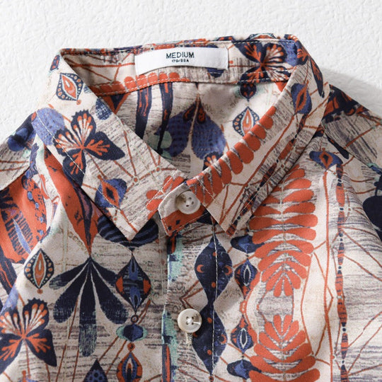 Chemise pour Homme Portofino en Coton et Lin 2