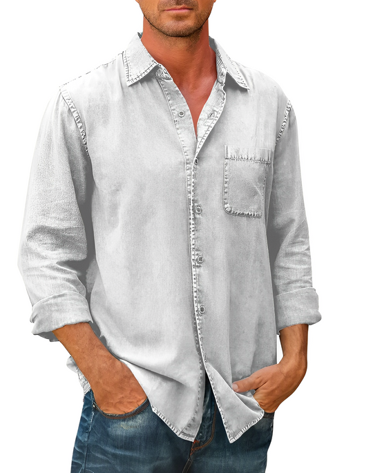 Chemise pour Homme à Manches Longues Classique 1